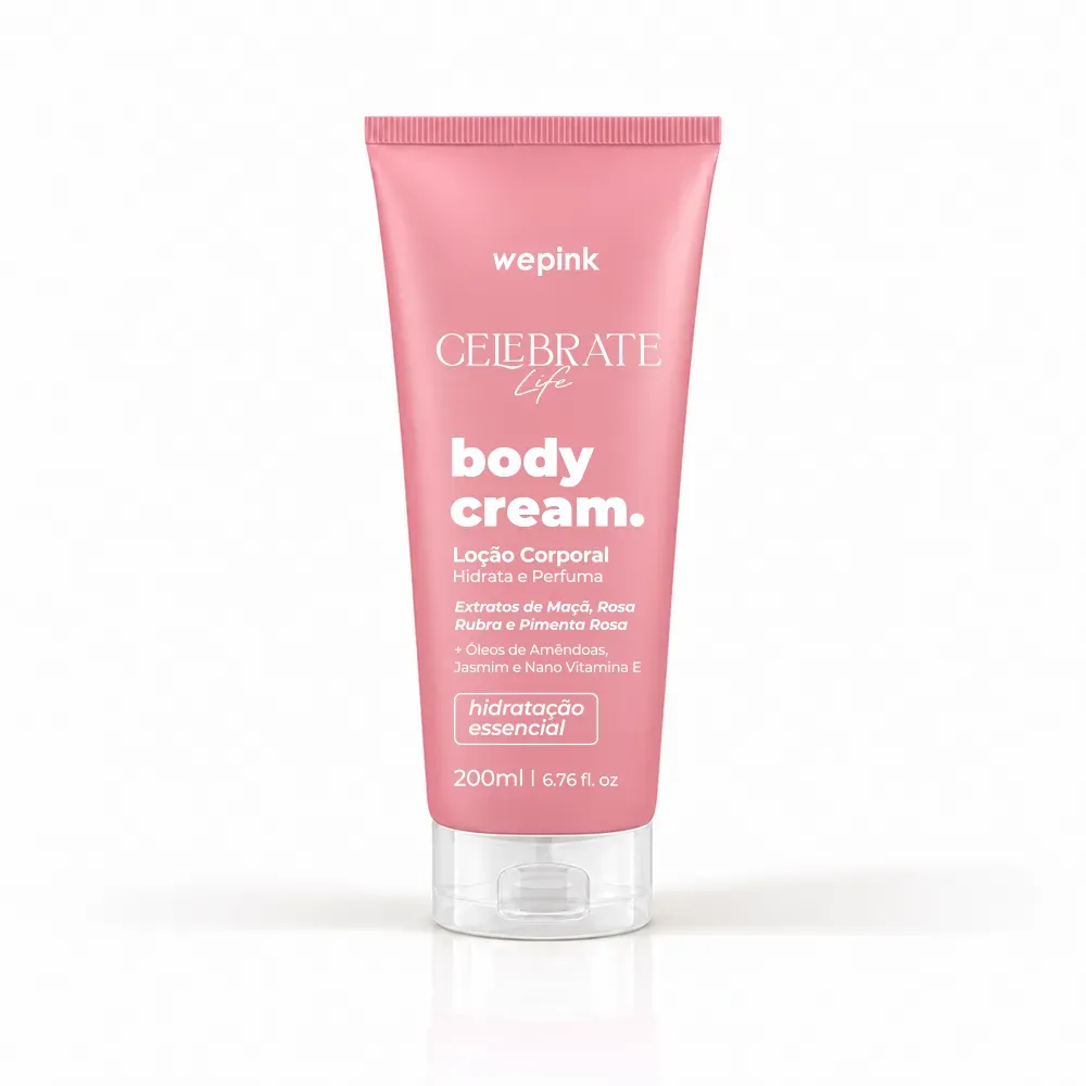 Body Cream Celebrate Life Desodorante Hidratante 200ml